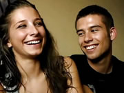Primera audición de una joven pareja latina