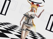 Anime 3D Sacude sus grandes tetas y su dulce culo